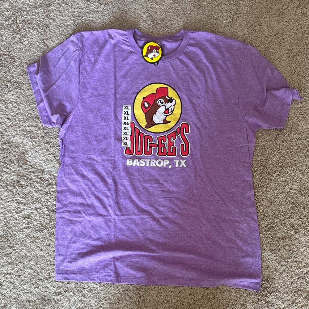 Bucees Bastrop TX, purple  T-Shirt